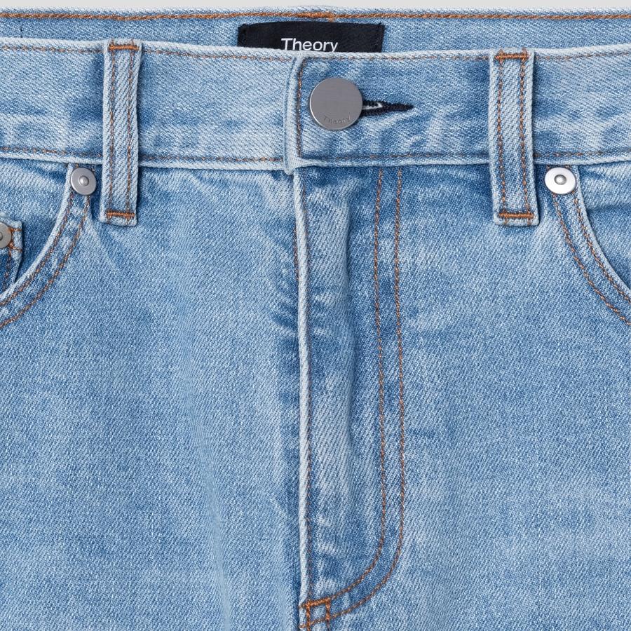 Theory Men Beryl Denim Raffi Jeans - Super Light Wash