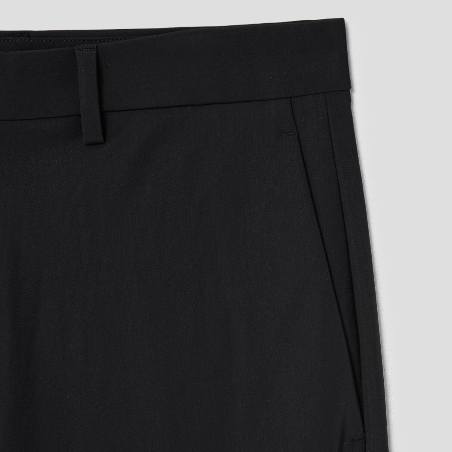 Theory Men Precision Ponte Zaine Pants - Black