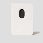 JUUN.J Leather Magnetic MA-1 Pocket Wallet – Ivory