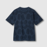 JAJU Unisex Cotton Short Sleeve T-Shirt – Navy