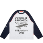 ICEBISCUIT [Junior] IB Skateboard Raglan Sweatshirt_IB51TR541
