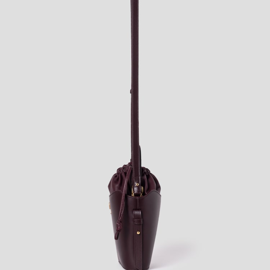 ami (Unisex) Paris Paris Bag – Burgundy