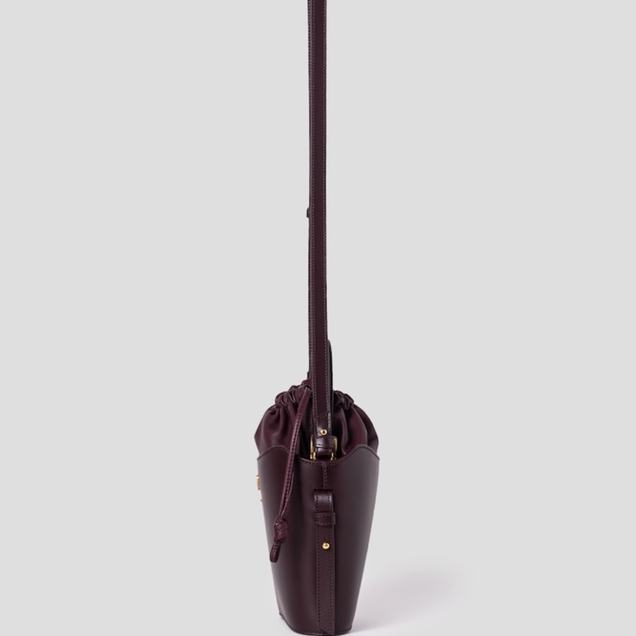 ami (Unisex) Paris Paris Bag – Burgundy