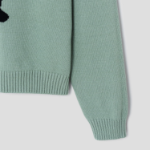 Maison Kitsune Men Dressed Fox Intarsia Jumper - Vert-De-Gris
