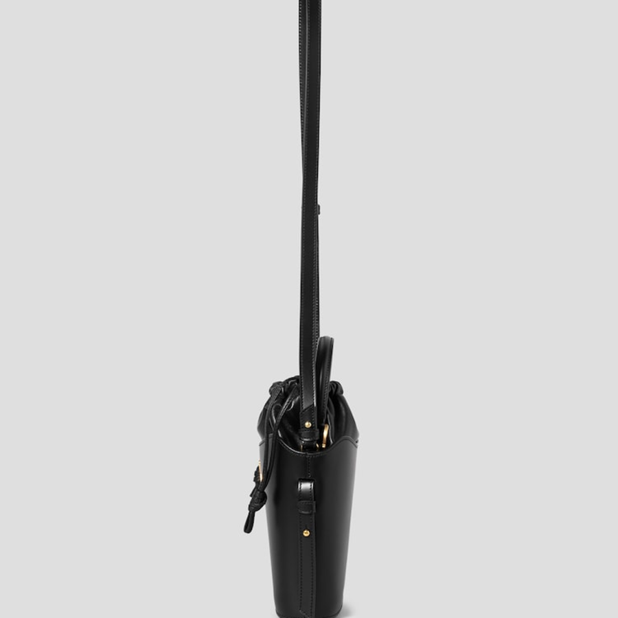 ami (Unisex) Mini Paris Paris Bucket Bag – Black