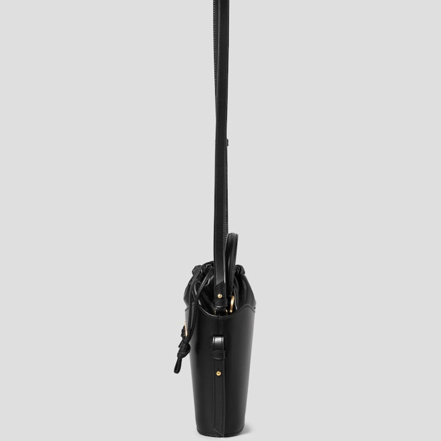 ami (Unisex) Mini Paris Paris Bucket Bag – Black