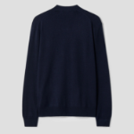 Maison Kitsune Men Bold Fox Head Patch Regular Cardigan - Ink Blue