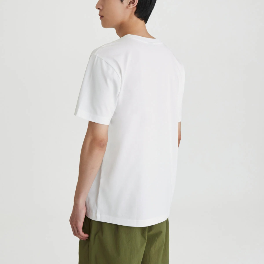 JAJU Men’s Quick-Dry Short Sleeve T-Shirt – White