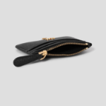ami (Unisex) Paris Paris Zip Card Holder – Black