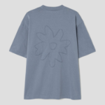 Maison Kitsune Men Crafted Daisy Oversize Tee-Shirt - Zinc Grey