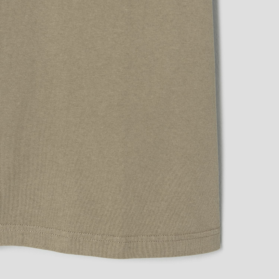 Maison Kitsune Men Bold Fox Head Patch Comfort Tee Shirt - Cardamon