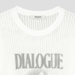 8 seconds Printed Knit Pullover — Ivory