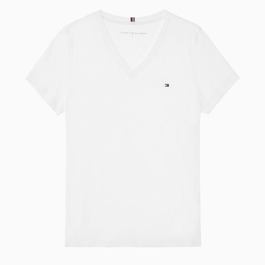 TOMMY HILFIGER [Official Headquarters] Heritage V-Neck T-shirt
