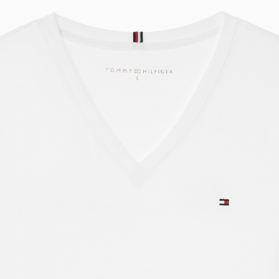 TOMMY HILFIGER [Official Headquarters] Heritage V-Neck T-shirt
