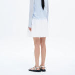 8 seconds 50s Cotton Skort — White
