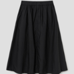 8 seconds Cotton Long Full Skirt — Navy