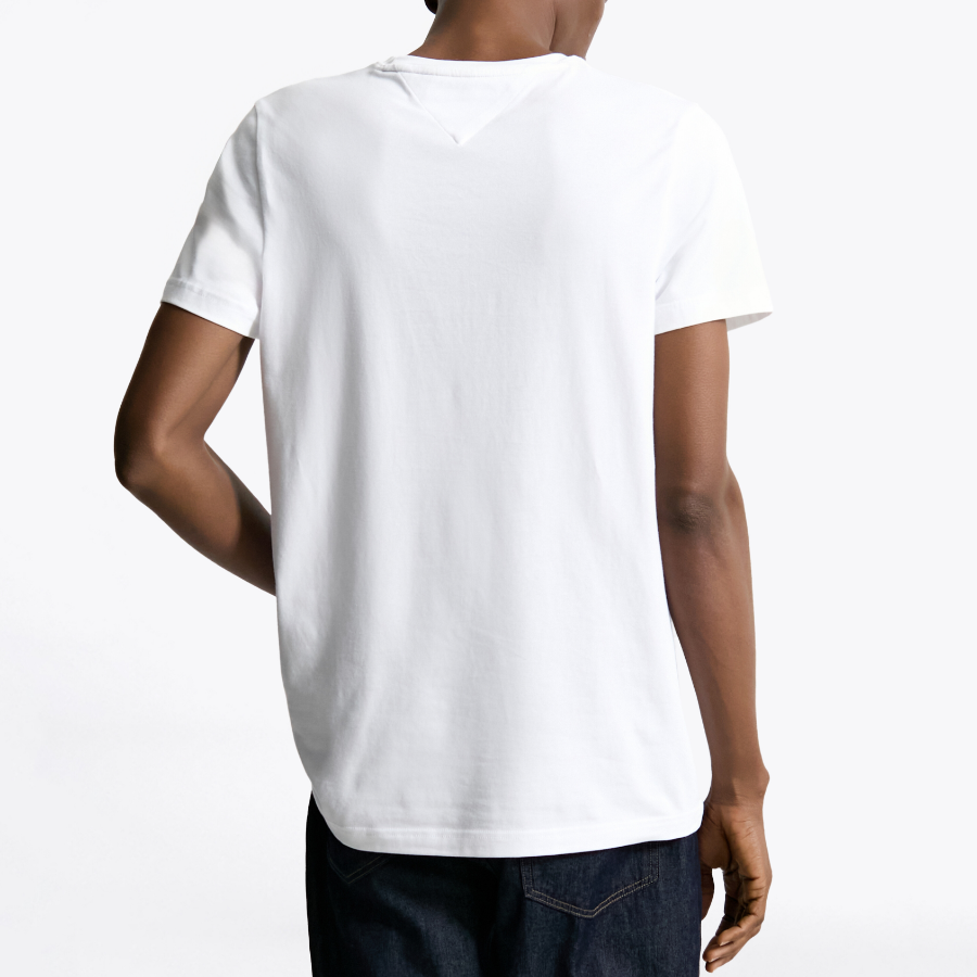 TOMMY HILFIGER [Official Headquarters] Slim Stretch Short Sleeve T-Shirt (T12F6TPO04CMT1YBR)