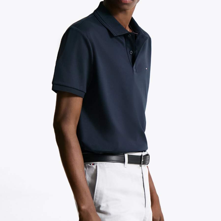 TOMMY HILFIGER [Official Headquarters] Luxury Interlock Polo Shirt (T12F6TKT010MT2DW5)