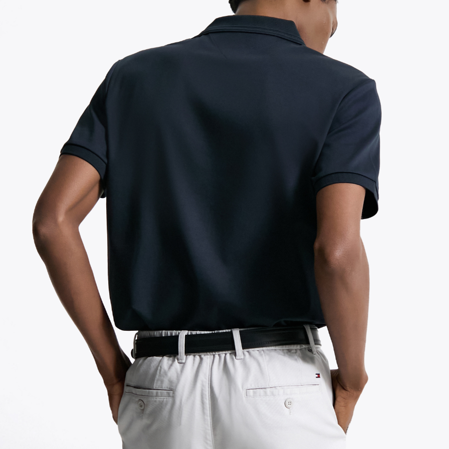 TOMMY HILFIGER [Official Headquarters] Luxury Interlock Polo Shirt (T12F6TKT010MT2DW5)