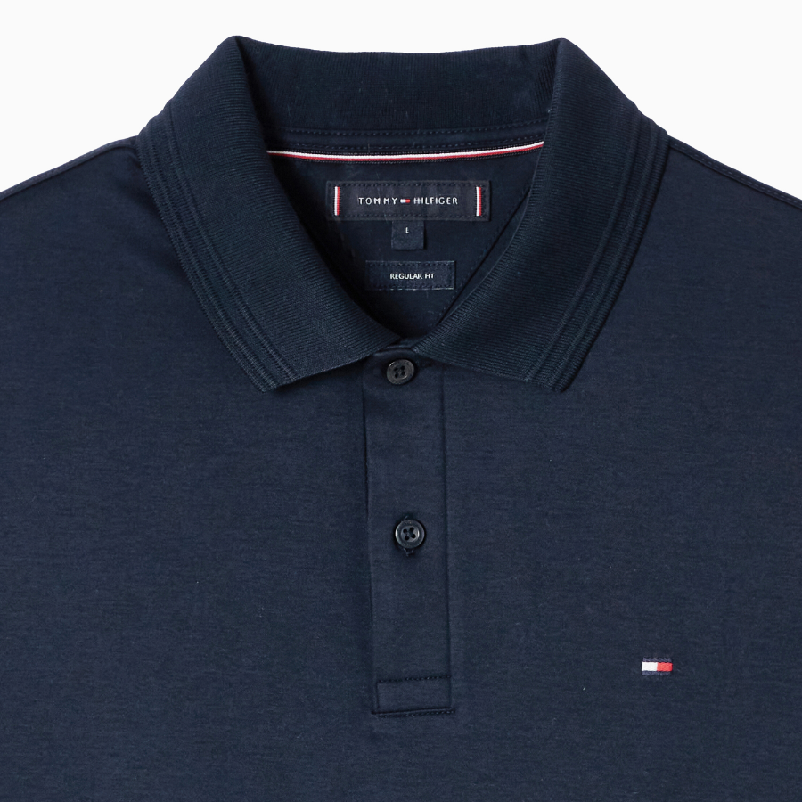 TOMMY HILFIGER [Official Headquarters] Luxury Interlock Polo Shirt (T12F6TKT010MT2DW5)