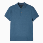 TOMMY HILFIGER [Official Headquarters] Interlock Regular Polo Shirt (T12F6TKT010MT2DV1)