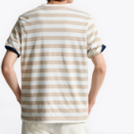 TOMMY HILFIGER [Official Headquarters] Stripe Pocket T-Shirt (T12F1TPO110MT10FA)