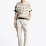 TOMMY HILFIGER [Official Headquarters] Stripe Pocket T-Shirt (T12F1TPO110MT10FA)
