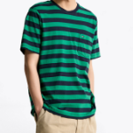 TOMMY HILFIGER [Official Headquarters] Stripe Pocket T-Shirt (T12F1TPO110MT10CD)