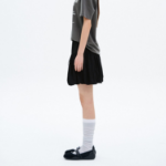 8 seconds Ribbon Detail Mini Skirt - Black