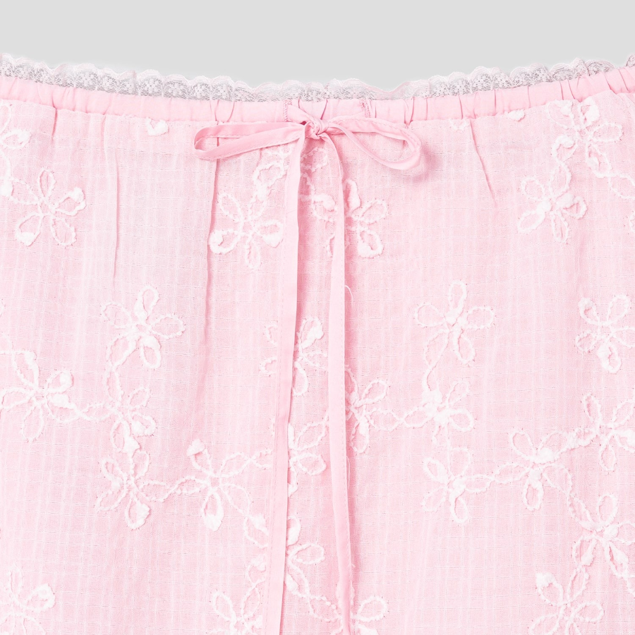 8 seconds Lace Skirt - Light Pink