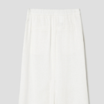 8 seconds Button Detail A-Line Long Skirt - White