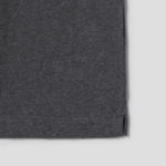 Maison Kitsune Men Bold Fox Head Patch Oversize Tee Shirt - Dark Grey Melange