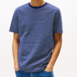 TOMMY HILFIGER [Official Headquarters] Seasonal Solid T-Shirt (T12F3TPO200MT10A5)