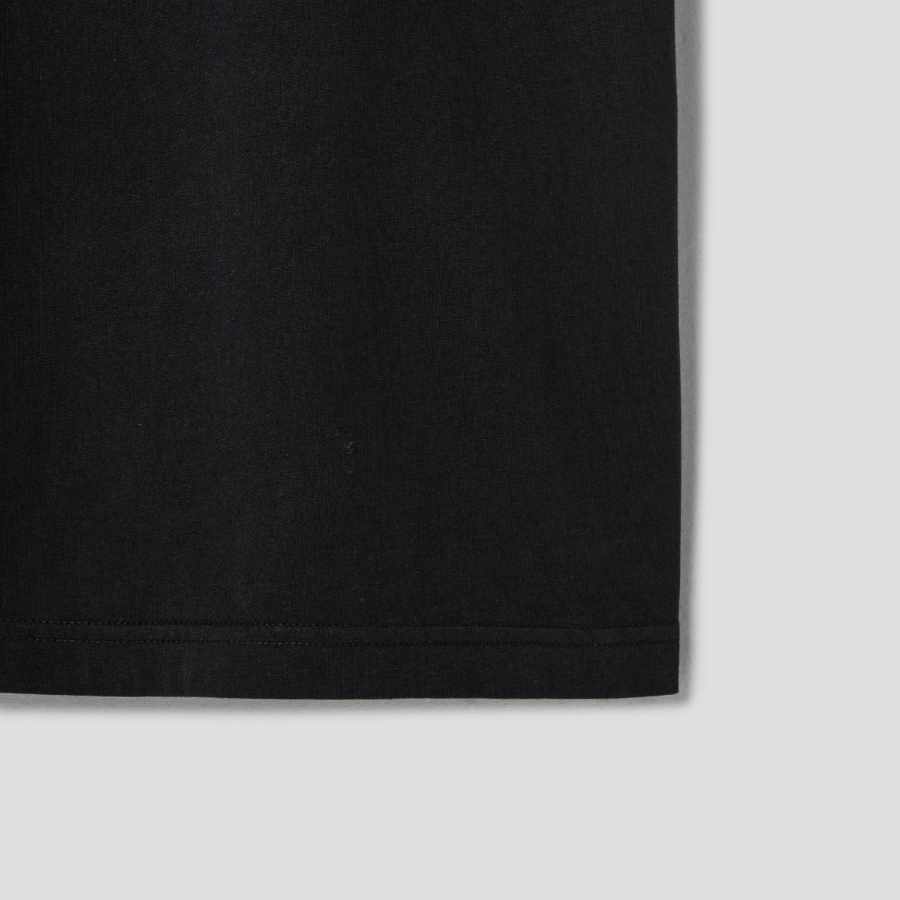 Maison Kitsune Men Speedy Fox Patch Comfort Tee-Shirt - Black