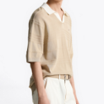 TOMMY HILFIGER [Official Headquarters] Stripe Structure Polo Knit (T12F1KPN240MT2RBT)
