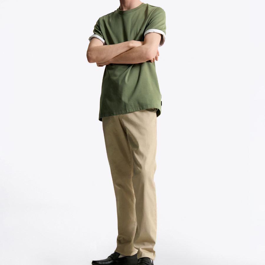 TOMMY HILFIGER [Official Headquarters] Luxury Interlock T-Shirt (T12F1TPO100MT1PLI)