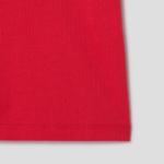Maison Kitsune Unisex Korean Fox Printed Regular Tee-Shirt - Plum Red