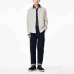 JAJU Men’s Loose Fit Corduroy Shirt – Beige