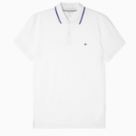 TOMMY HILFIGER [Official Headquarters] Tipping Polo Shirt (T12F3TKT350MT1YBR)