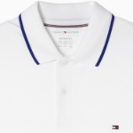 TOMMY HILFIGER [Official Headquarters] Tipping Polo Shirt (T12F3TKT350MT1YBR)