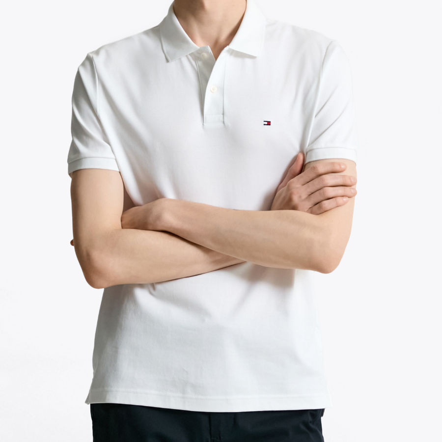 TOMMY HILFIGER [Official Headquarters] Liquid Seasonal Polo Shirt (T12F1TKT120MT1YBR)