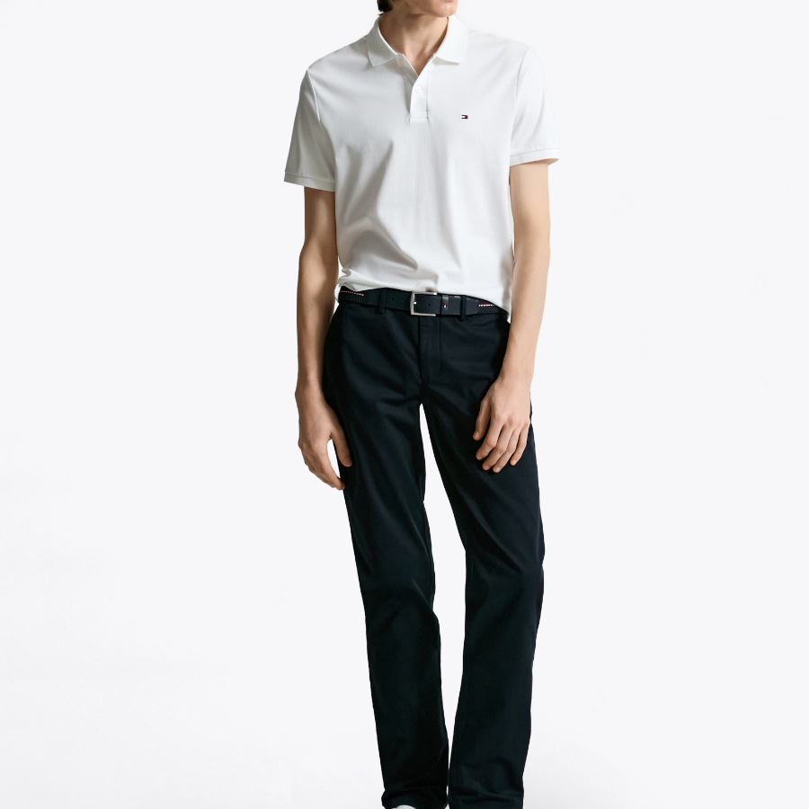 TOMMY HILFIGER [Official Headquarters] Liquid Seasonal Polo Shirt (T12F1TKT120MT1YBR)