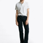 TOMMY HILFIGER [Official Headquarters] Liquid Seasonal Polo Shirt (T12F1TKT120MT1YBR)