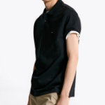 TOMMY HILFIGER [Official Headquarters] 1985 Regular Piqué Shirt (T12F1TKT07CMT2BDS)