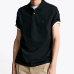TOMMY HILFIGER [Official Headquarters] 1985 Regular Piqué Shirt (T12F1TKT07CMT2BDS)