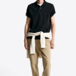 TOMMY HILFIGER [Official Headquarters] 1985 Regular Piqué Shirt (T12F1TKT07CMT2BDS)