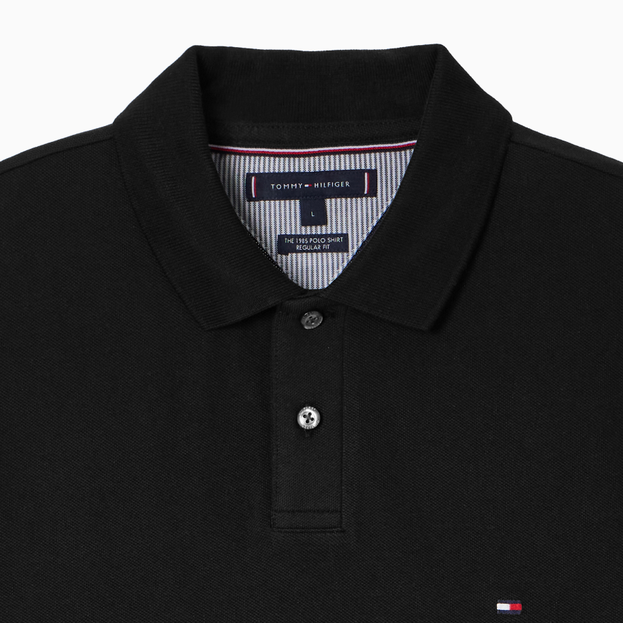 TOMMY HILFIGER [Official Headquarters] 1985 Regular Piqué Shirt (T12F1TKT07CMT2BDS)