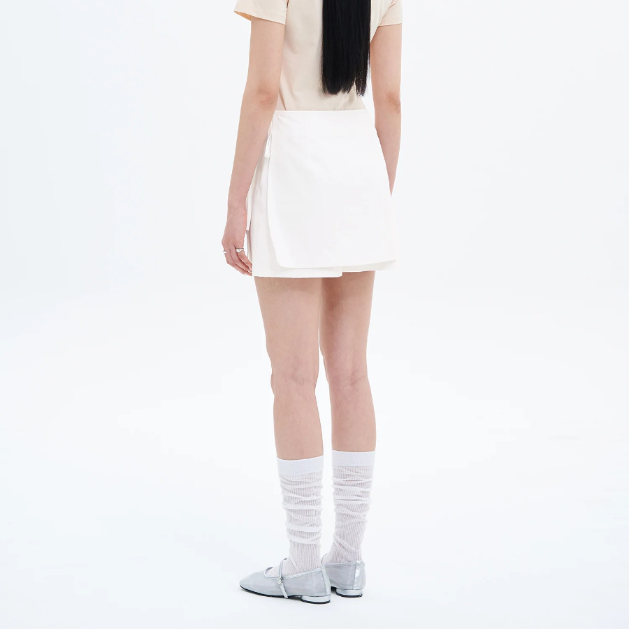 8 seconds Mini Skirt - White