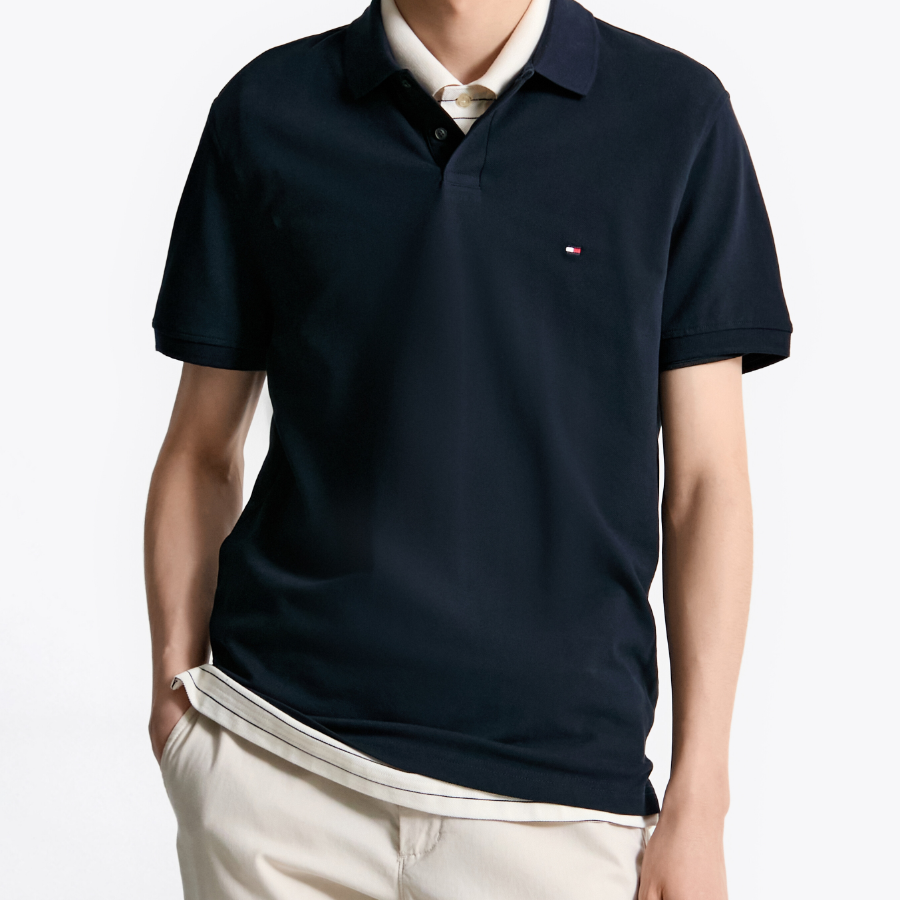 TOMMY HILFIGER [Official Headquarters] 1985 Regular Piqué Shirt (T12F1TKT07CMT2DW5)
