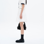 8 seconds Cotton Ribbon Mini Skirt - White